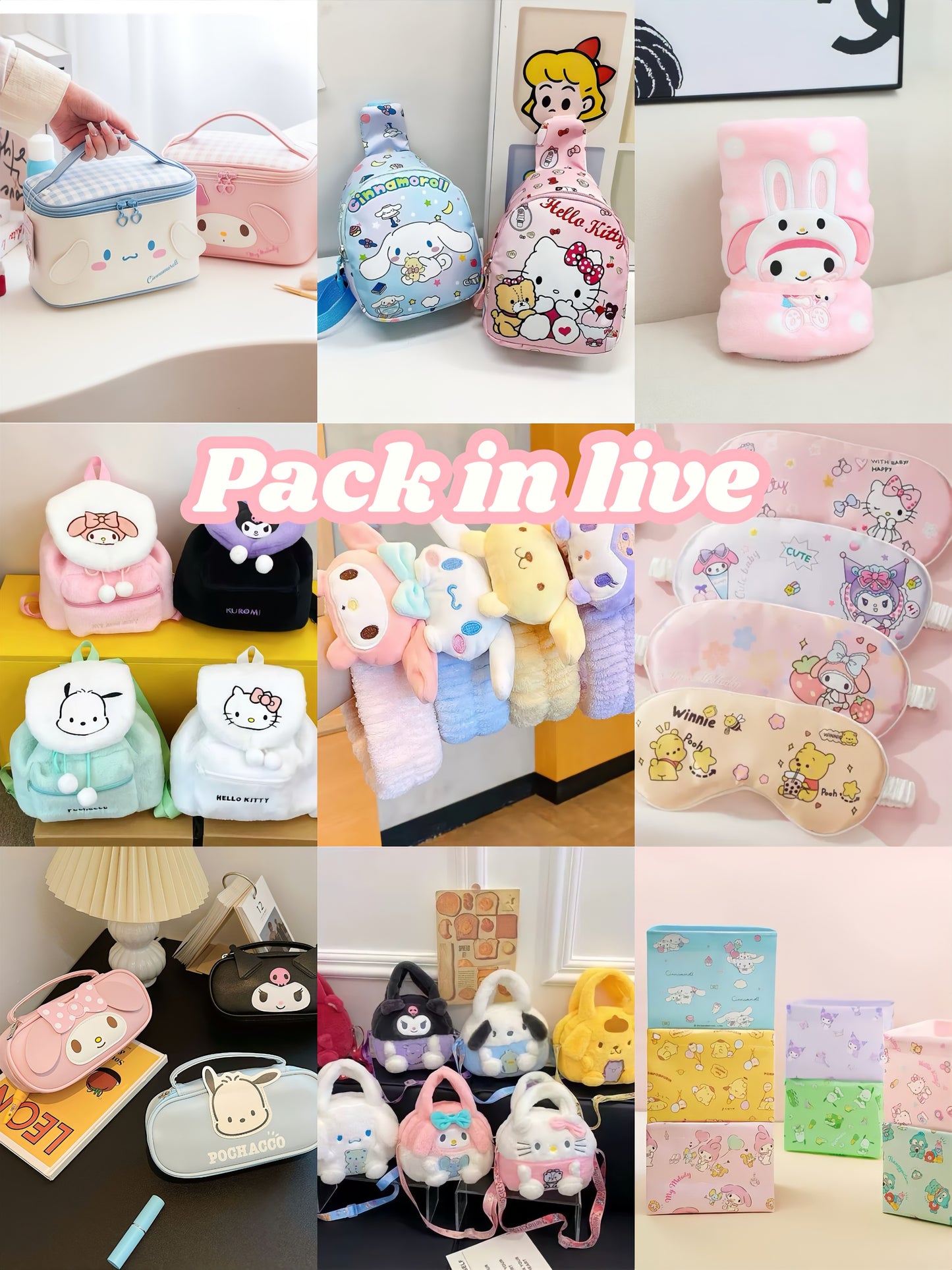M01-【 Lucky Color Matching】 Stationery Daily life Products -open in live